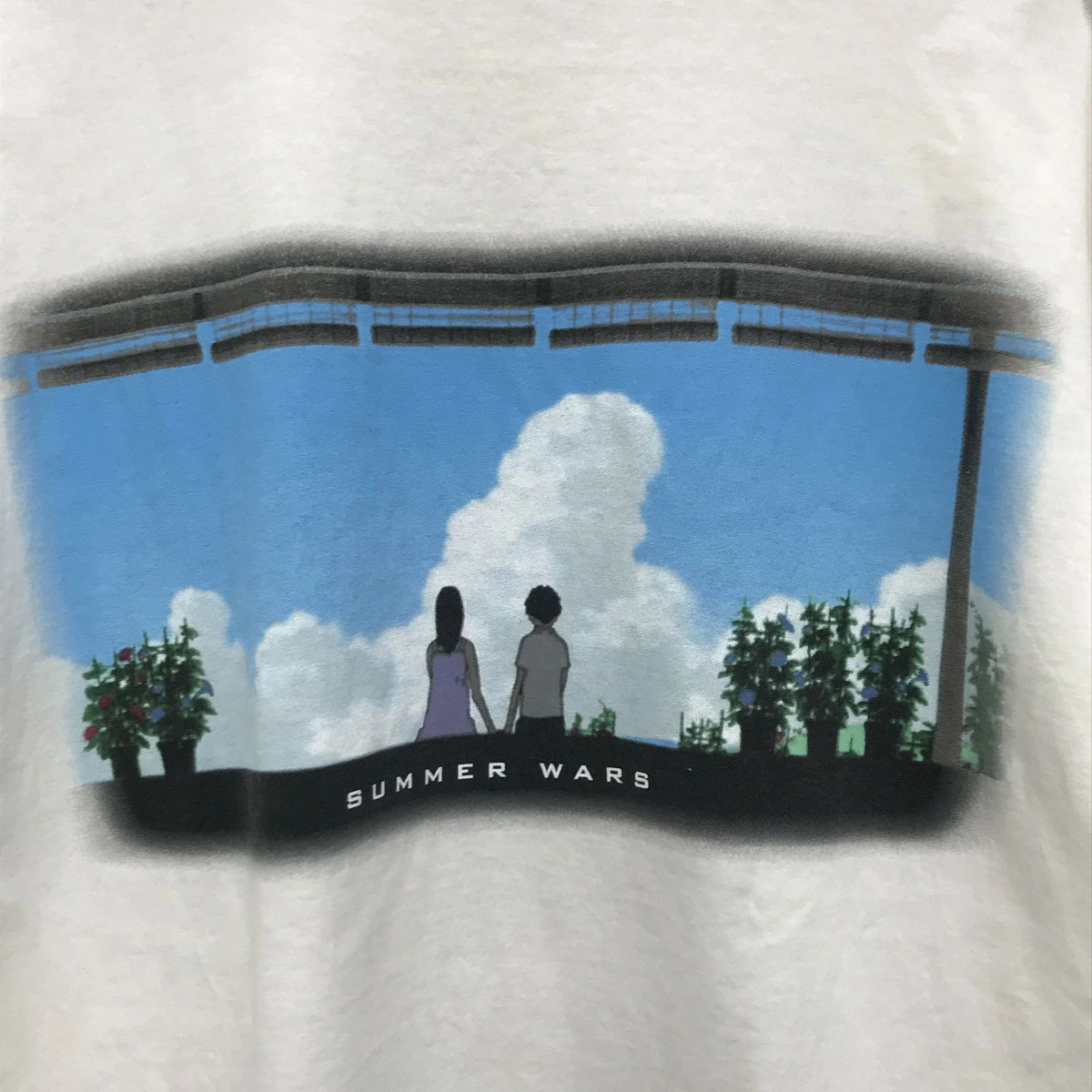 Saint Michael White Short Sleeve Cut and Sew S (56cm/22in) Good Condition