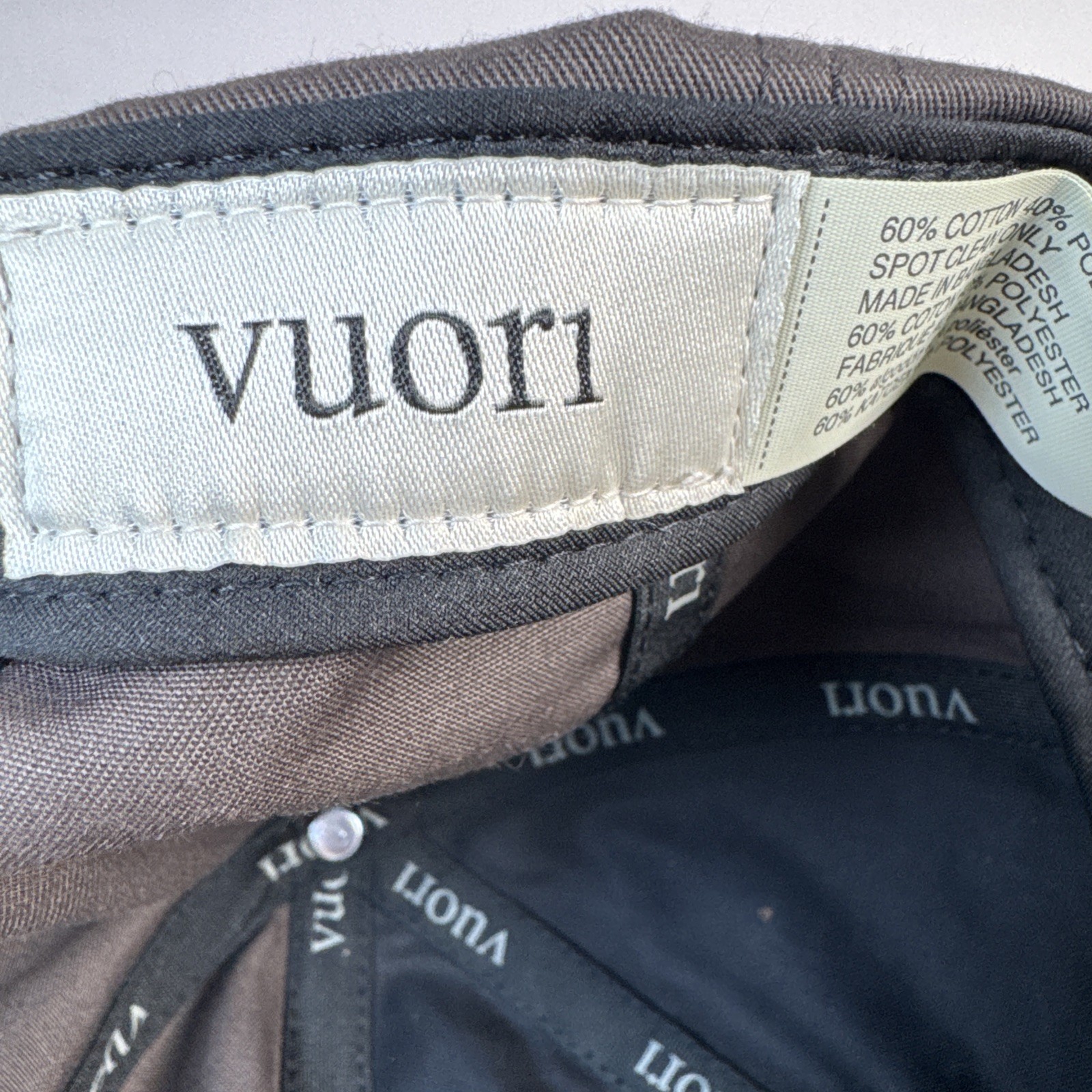 Vuori V1 Dad Hat Adjustable 2.0 Java Baseball Cap Womens Unisex Retail $44