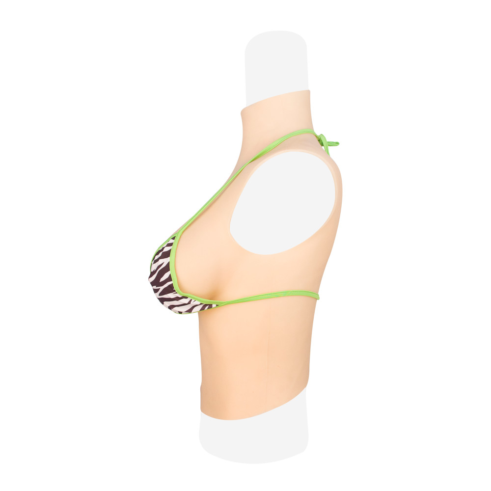 Silicone C/G Cup Bodysuit Breast Forms Fake Vagina Hip Shaping Female Body Suit