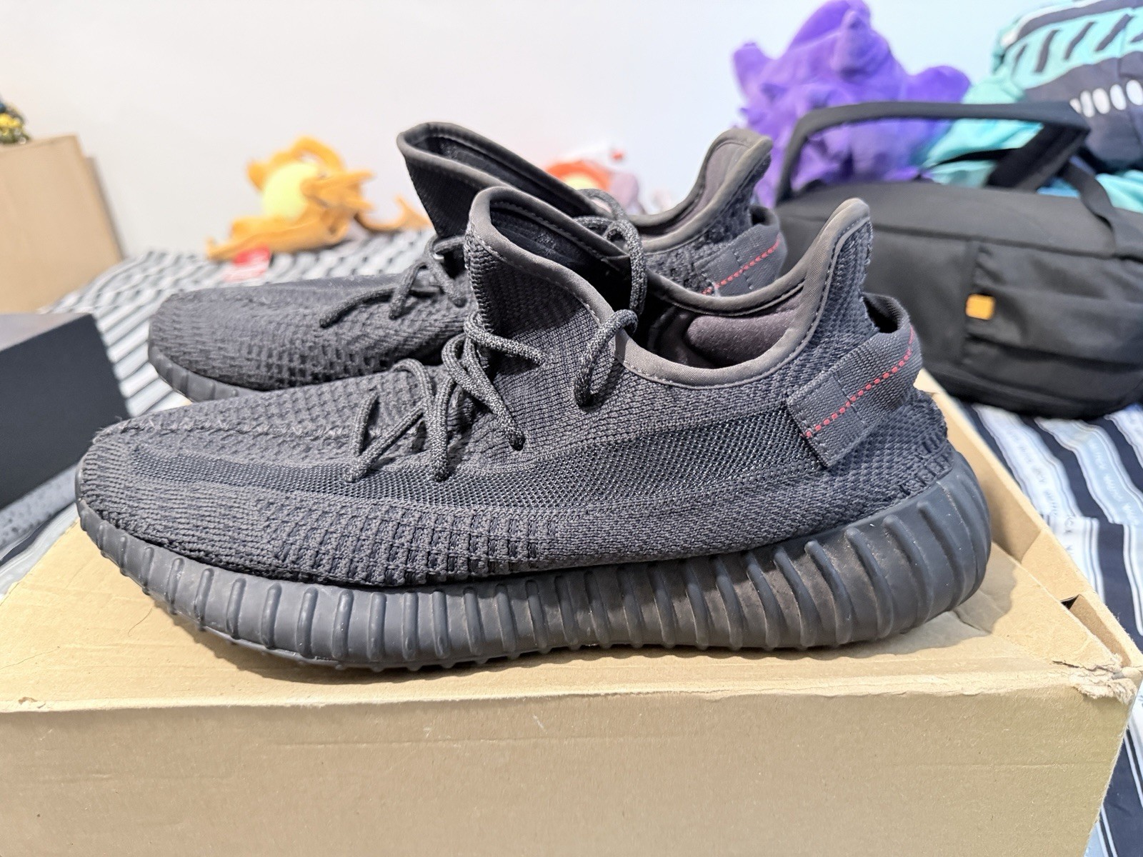adidas Yeezy Boost 350 V2 ‘Black Non-Reflective’ Low Top FU9006 2019