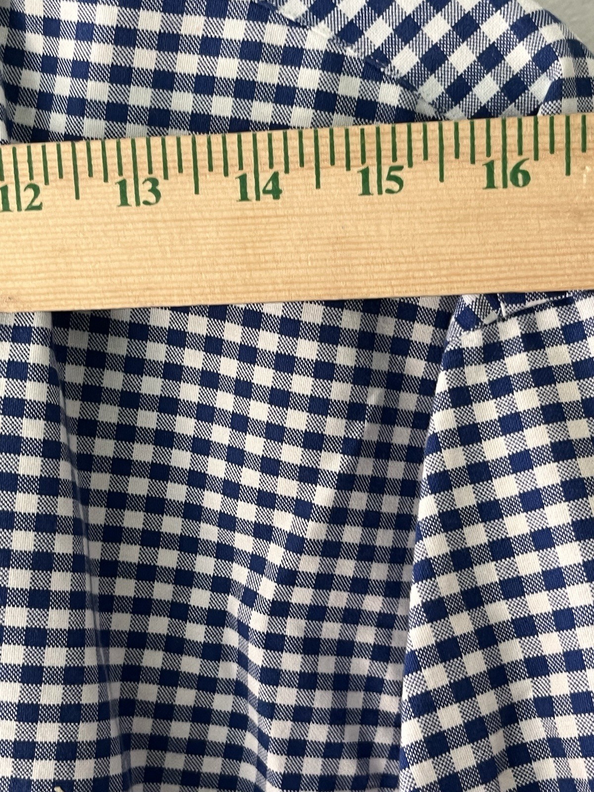 Ralph Lauren XXL Button Down Long Sleeve Shirt Gingham Horse Preppy