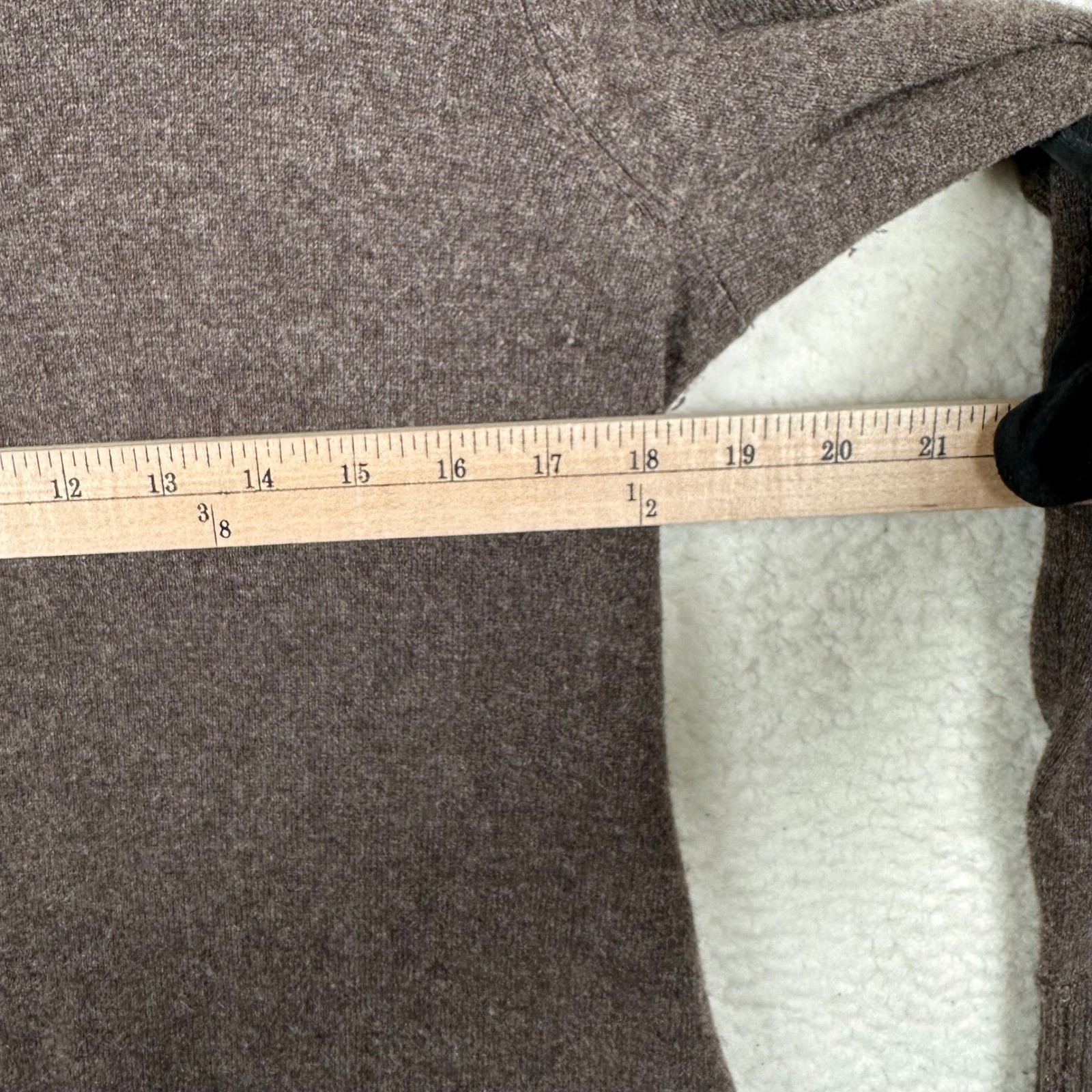 Kenar Brown 100% Cashmere Turtleneck Sweater High Low Hem Side Slit Womens Med