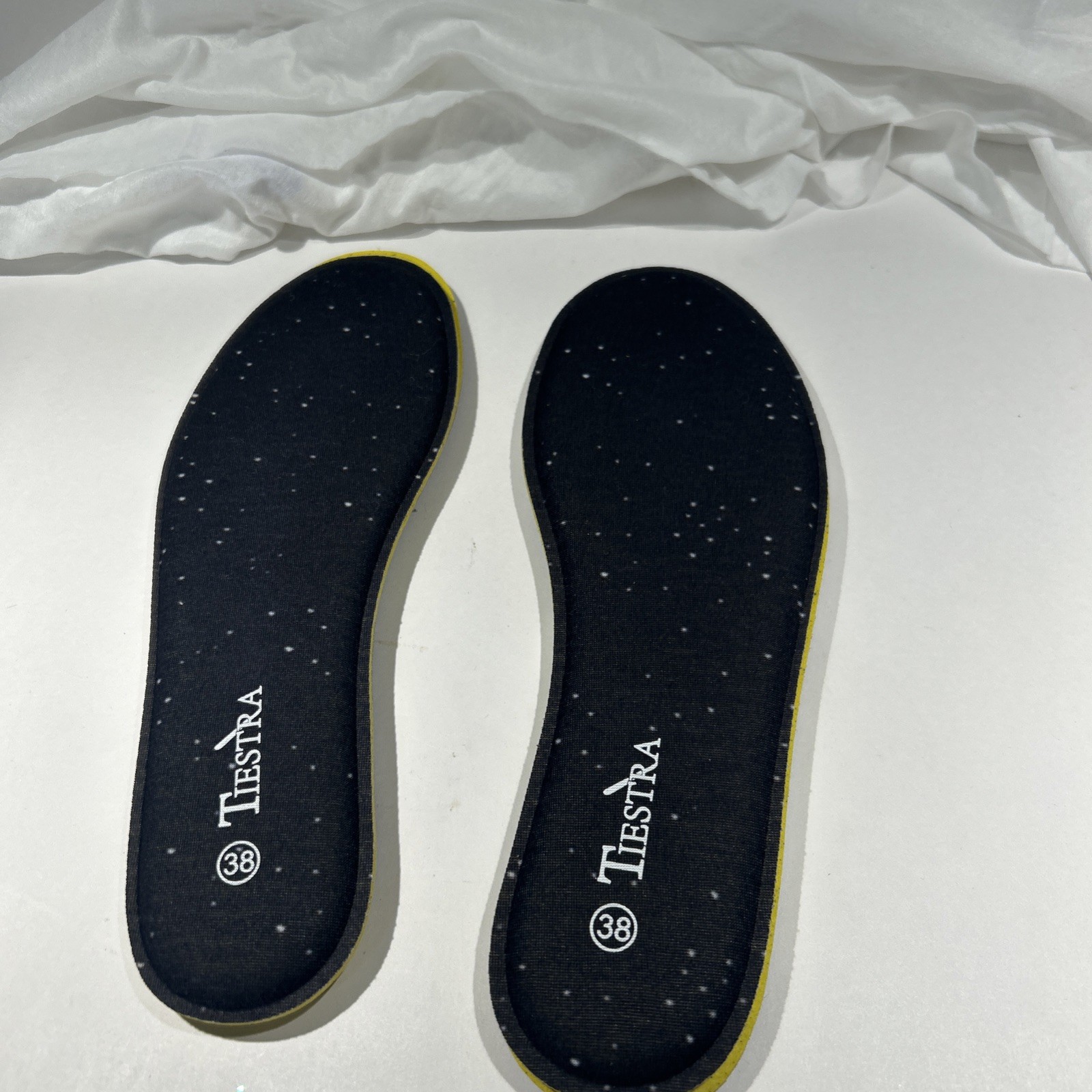Tiestra Shoe Inserts Memory Foam Insoles Comfort Insoles for Men and Women Sz 38