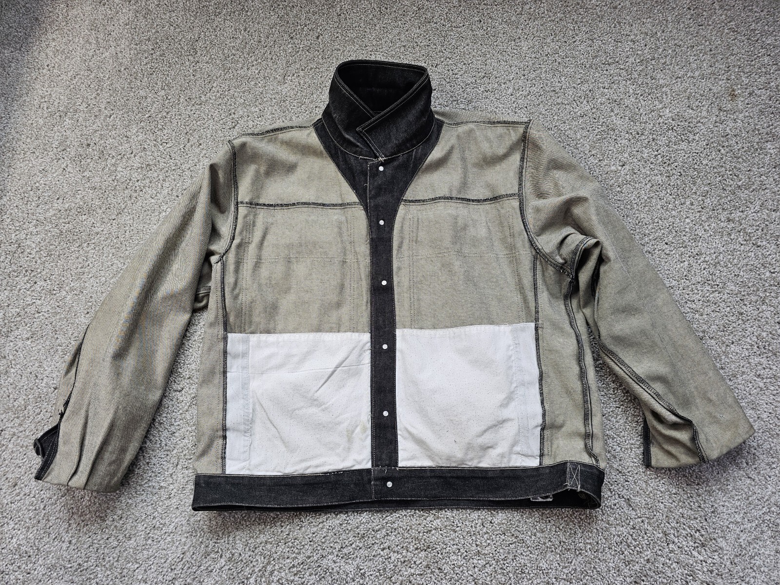 Hedz.up Jackets Sz 3XL/ Denim Jean Jacket/Hip-Hop Streetwear/Hong Kong/Vintage