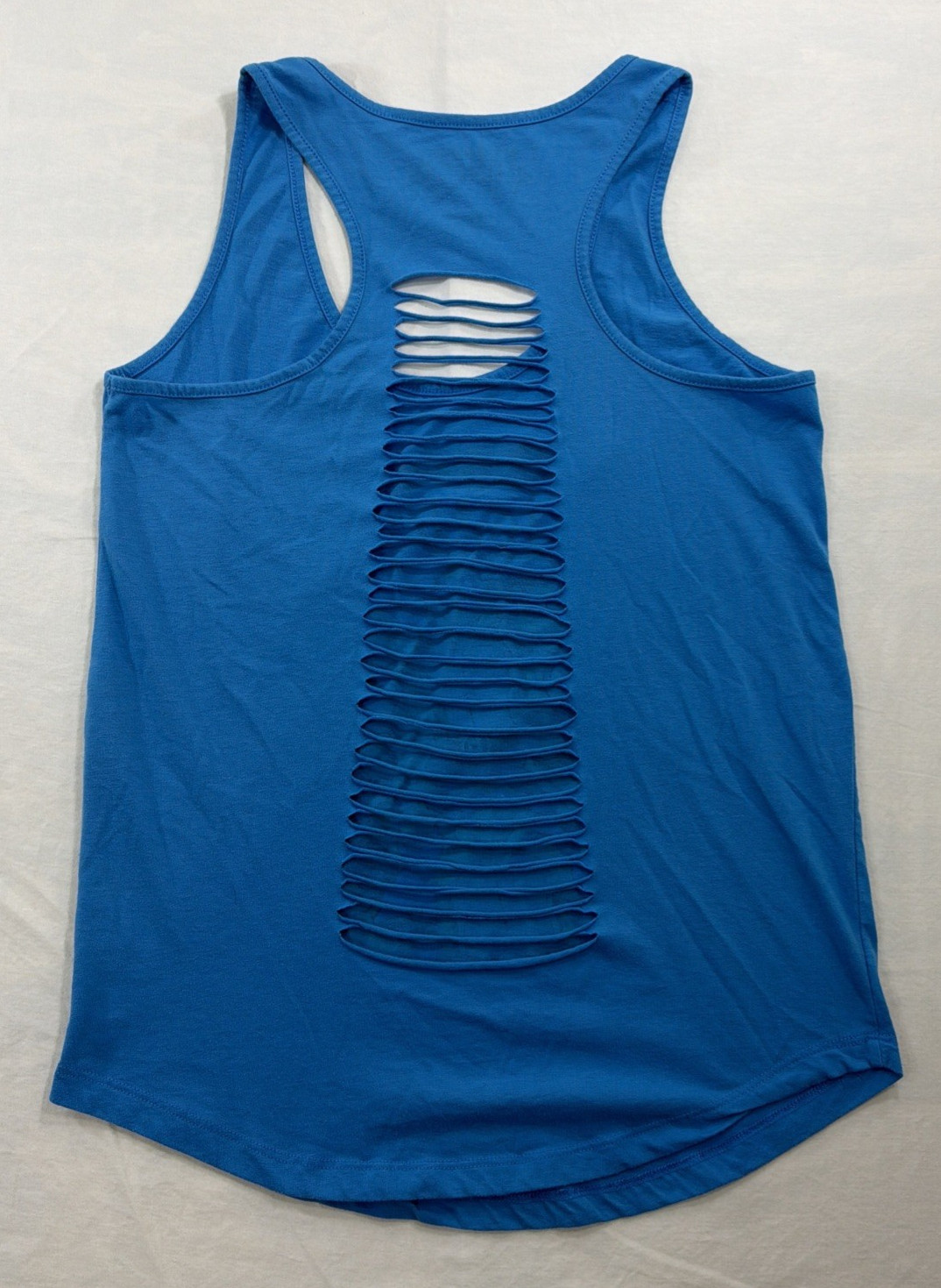 Large Blue Teenage Mutant Ninja Turtles Racerback Tank Top TMNT