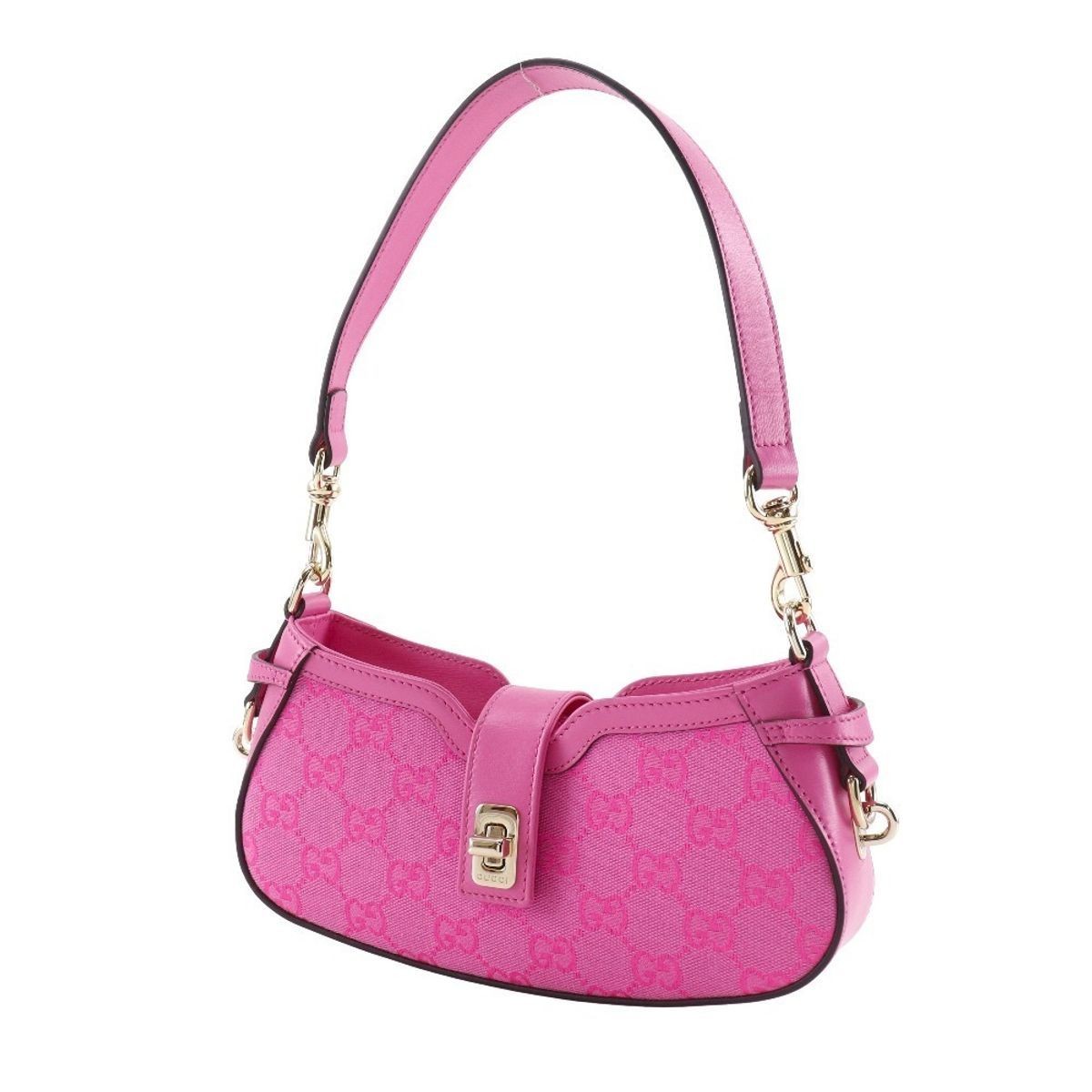 Gucci Moon Side Mini Shoulder GG Canvas Bag Pochette Color Unspecified One Used
