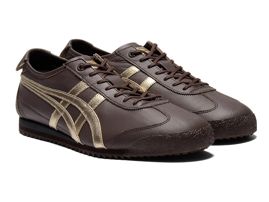 Onitsuka Tiger Mexico 66 SD 1183A872-204 Brown Gold Brand New With Box