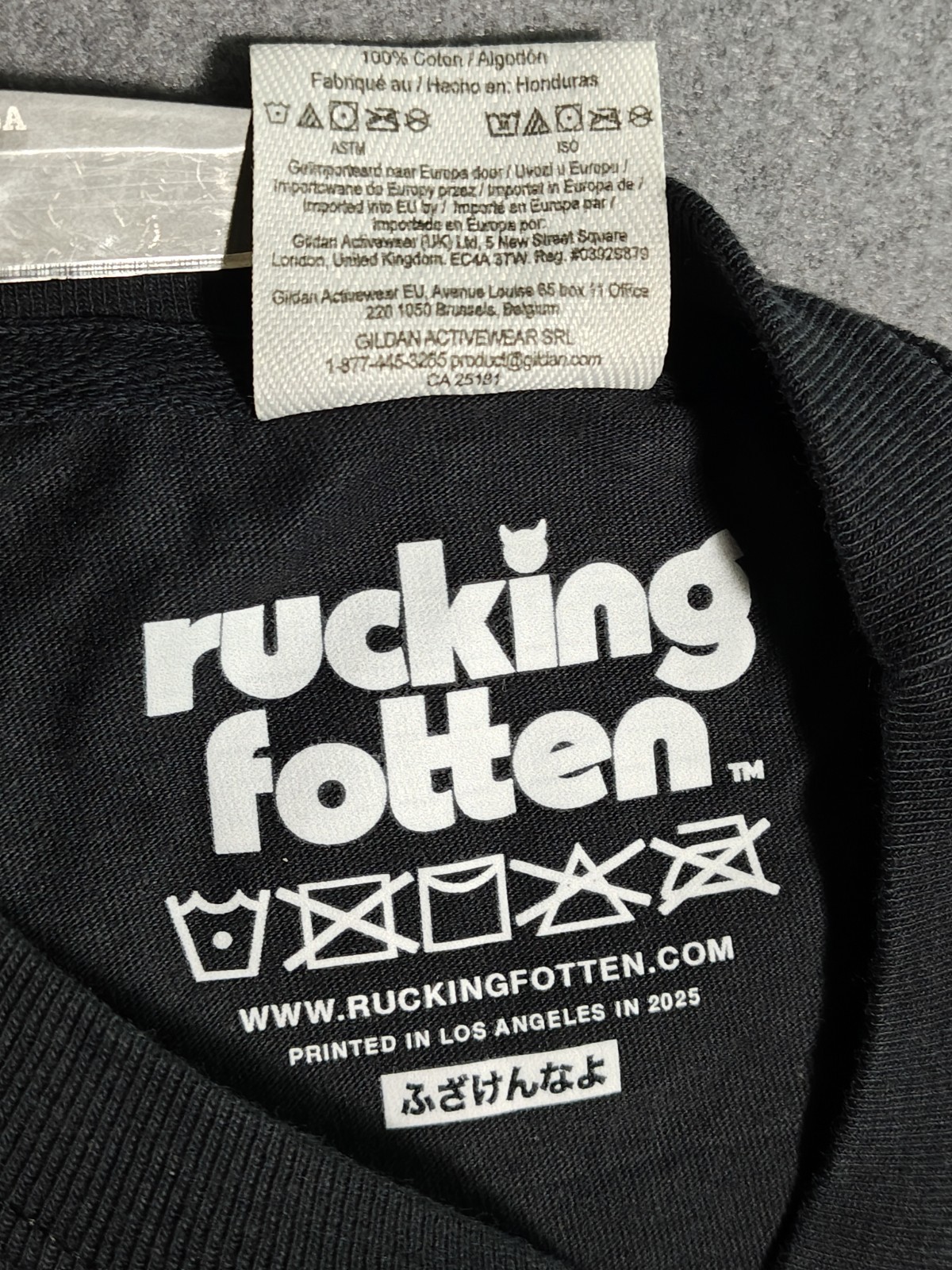 Rucking Fotten Maniac T-shirt Sz XL Horror “I Warned You” New Unworn