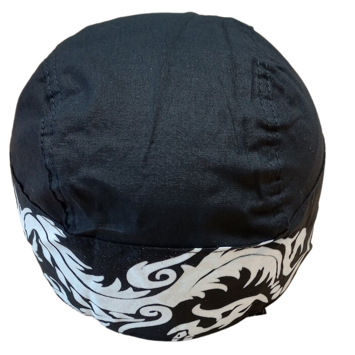 Dragon Durag Skull Cap Head Wrap Biker Motorcycle Du Do Bandana Chef Hat Dew Rag
