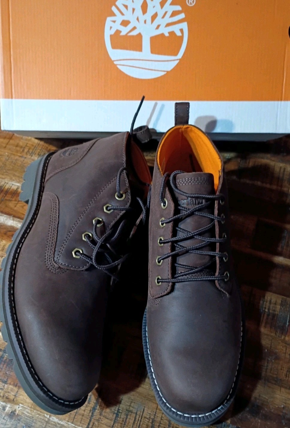 Mens Timberland Redwood Falls Premium Waterproof Leather Chukka Boot Sz 11.5