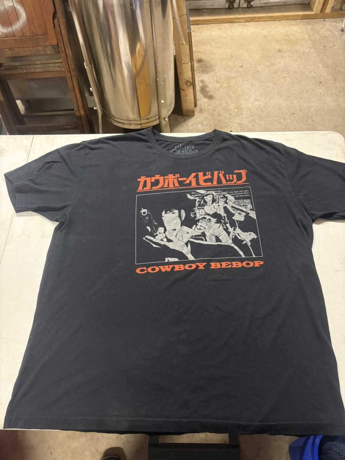 COWBOY BEBOP BOXLUNCH Anime T-Shirt 100% cotton sz 2XL
