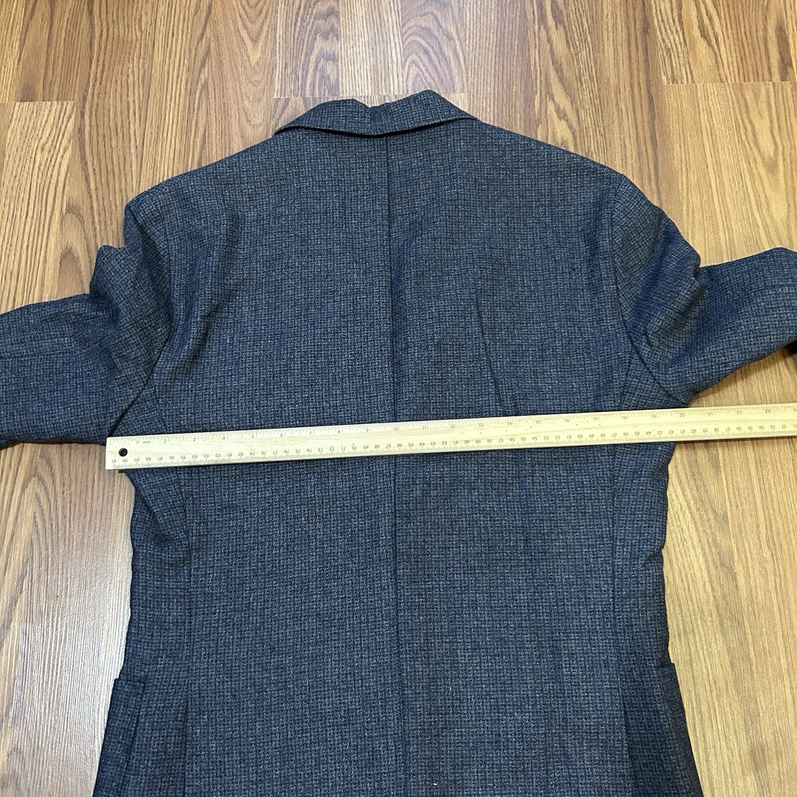 7Diamonds Belfast Deconstructed Blazer Men’s M 40R Blue Indigo Wool Blend $195