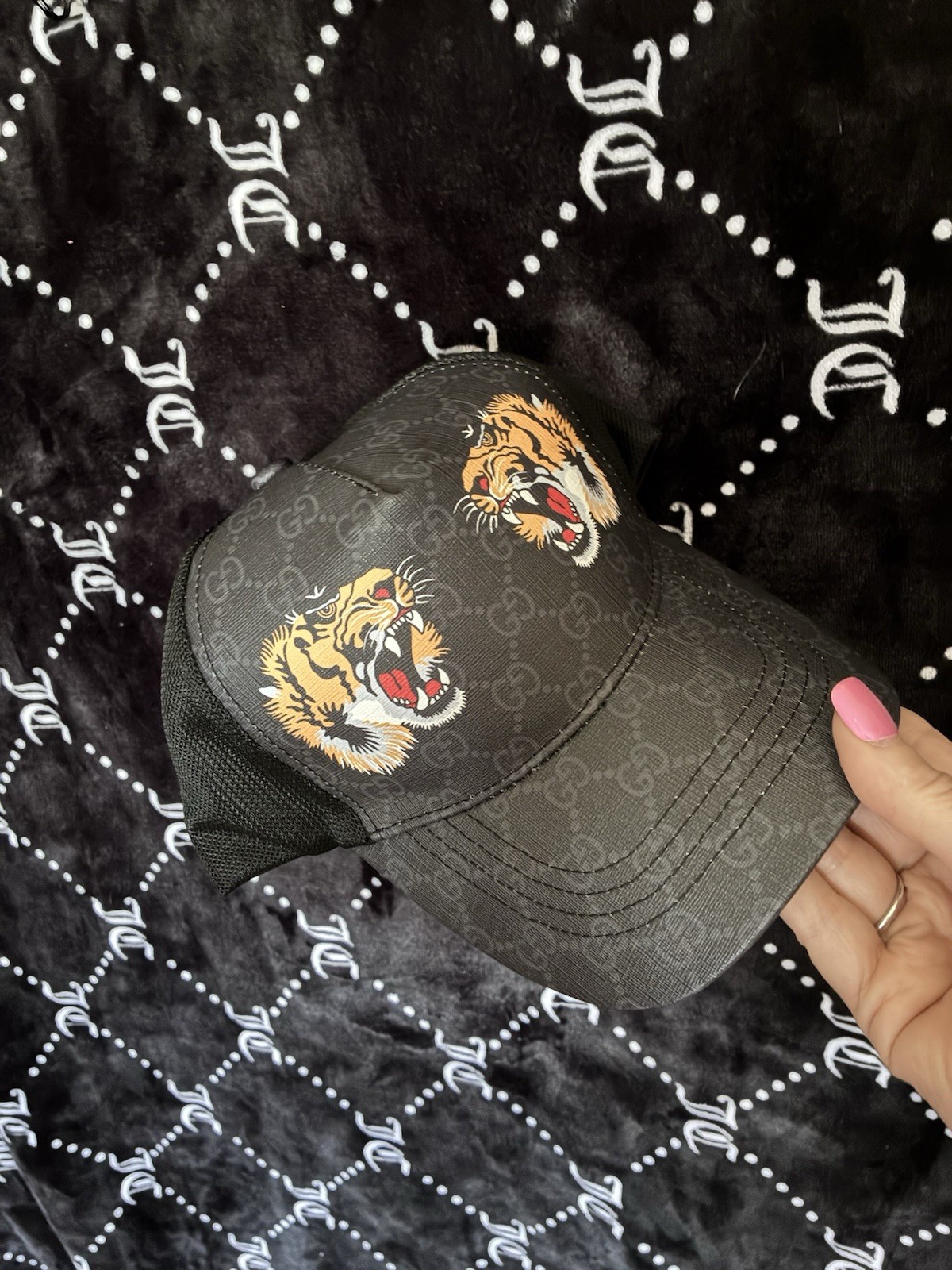 Gucci Baseball Cap Tiger Motive