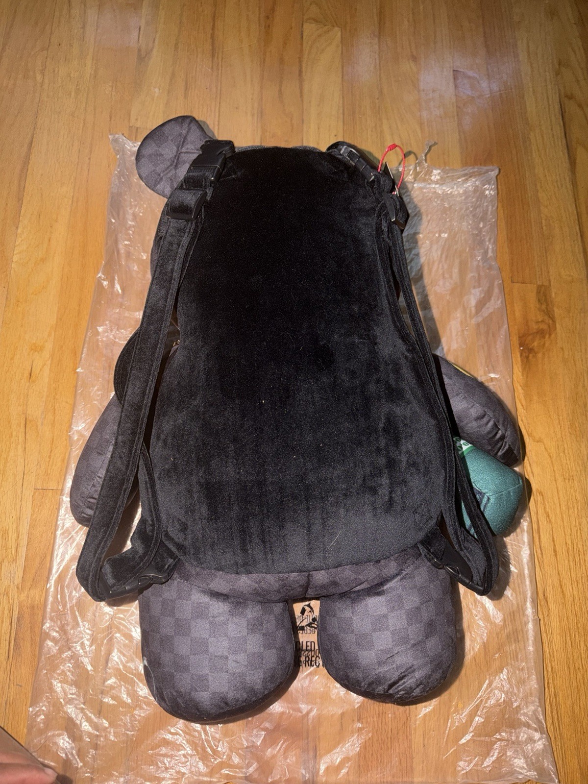 sprayground teddy bear limited edition backpack