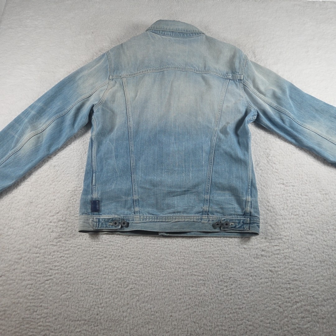 Scotch & Soda Denim Jacket Womens XL Stone Washed Blue