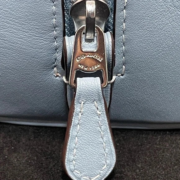 Coach Sydney Satchel In Signature Chambray – NWT