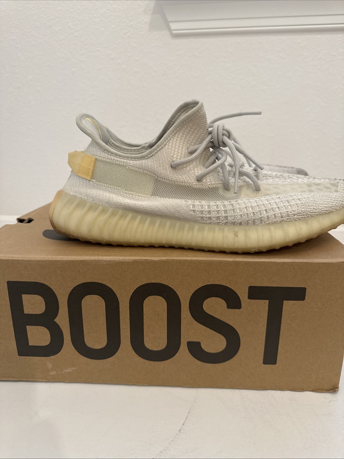 Adidas Yeezy Boost 350 V2 Men Size 13 “Light” 100% Authentic Ready To Ship!!!