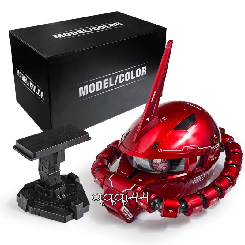 Mobile Suit Gundam‌ Zaku MS-06RZ Cosplay Helmet Wearable Red Helmet Props Gifts