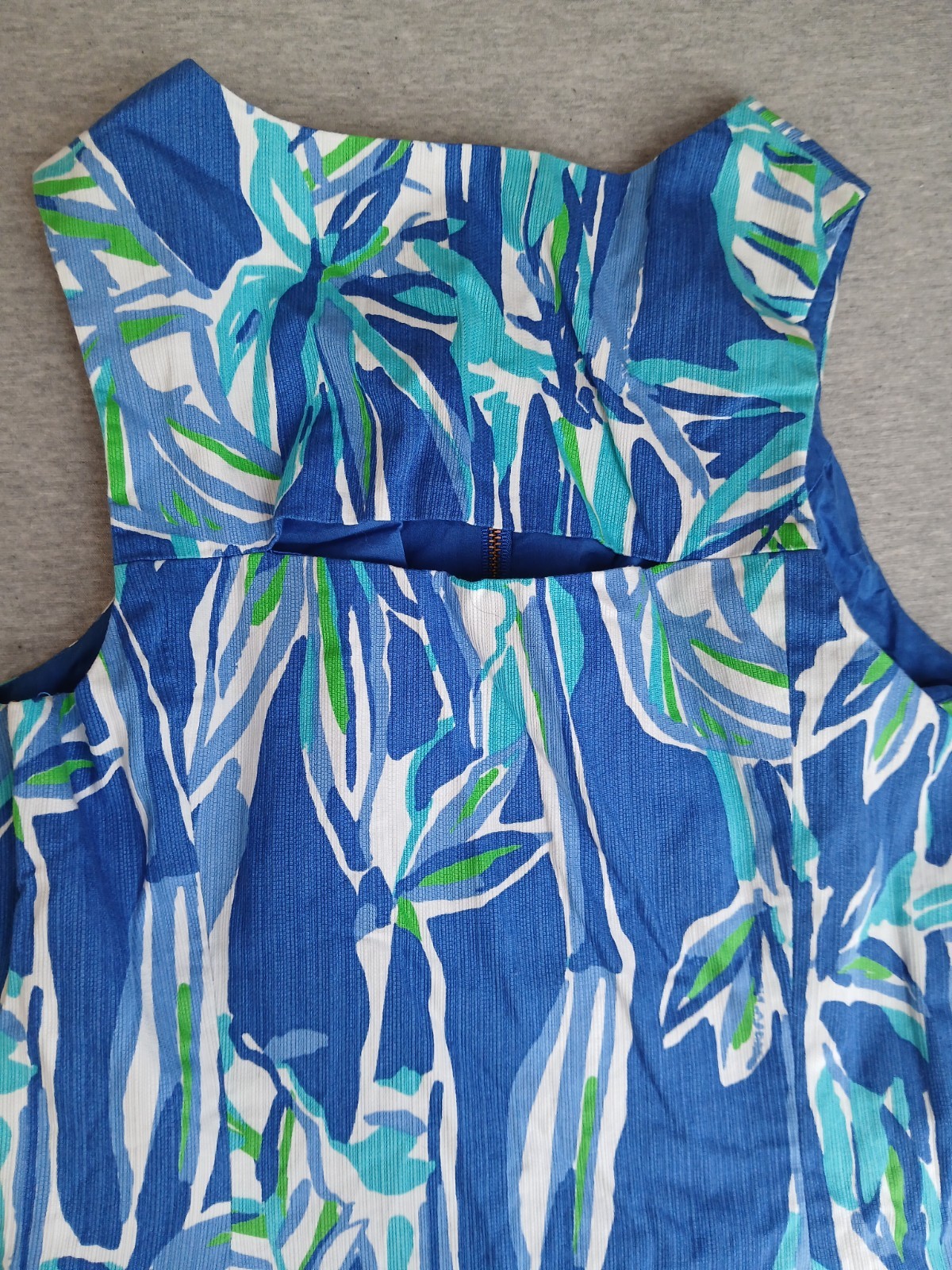 Lilly Pulitzer Dress 2 Penelope Shift Cottage Resort Beach Cruise Gold Zip