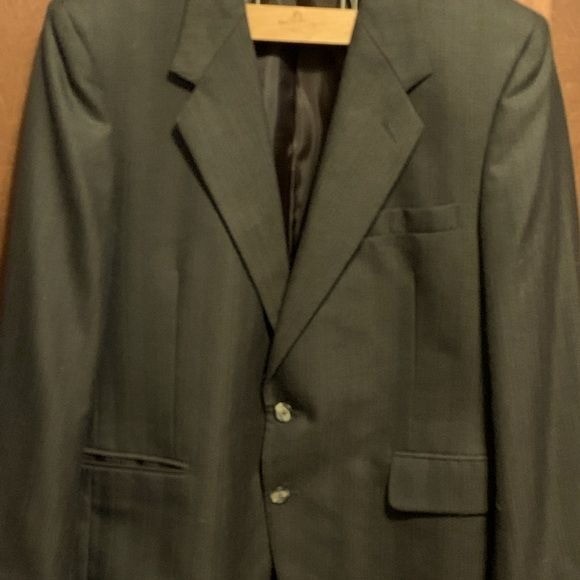 Bonds Executive Collection Mens Two-Piece Suit Dark Gray Blazer & Pants Classic