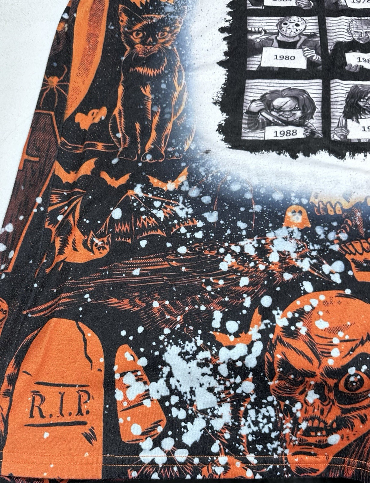 Vintage Halloween Horror Squad T-Shirt Movie Characters, Freddy, Jason, & More!