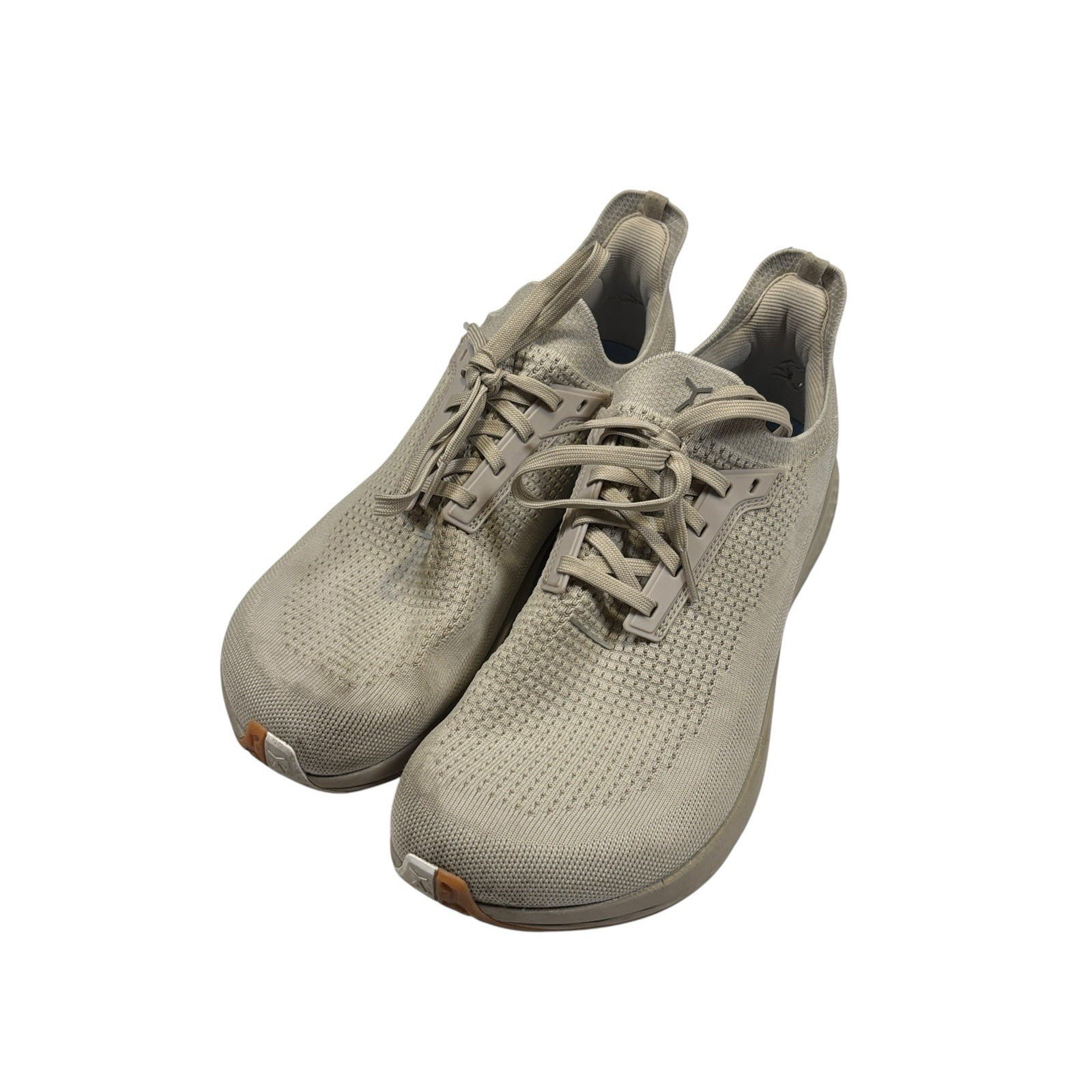 Flux Adapt Runner Men’s Sz 11 Beige Sand Gum Athletic Road Trail Running Shoes