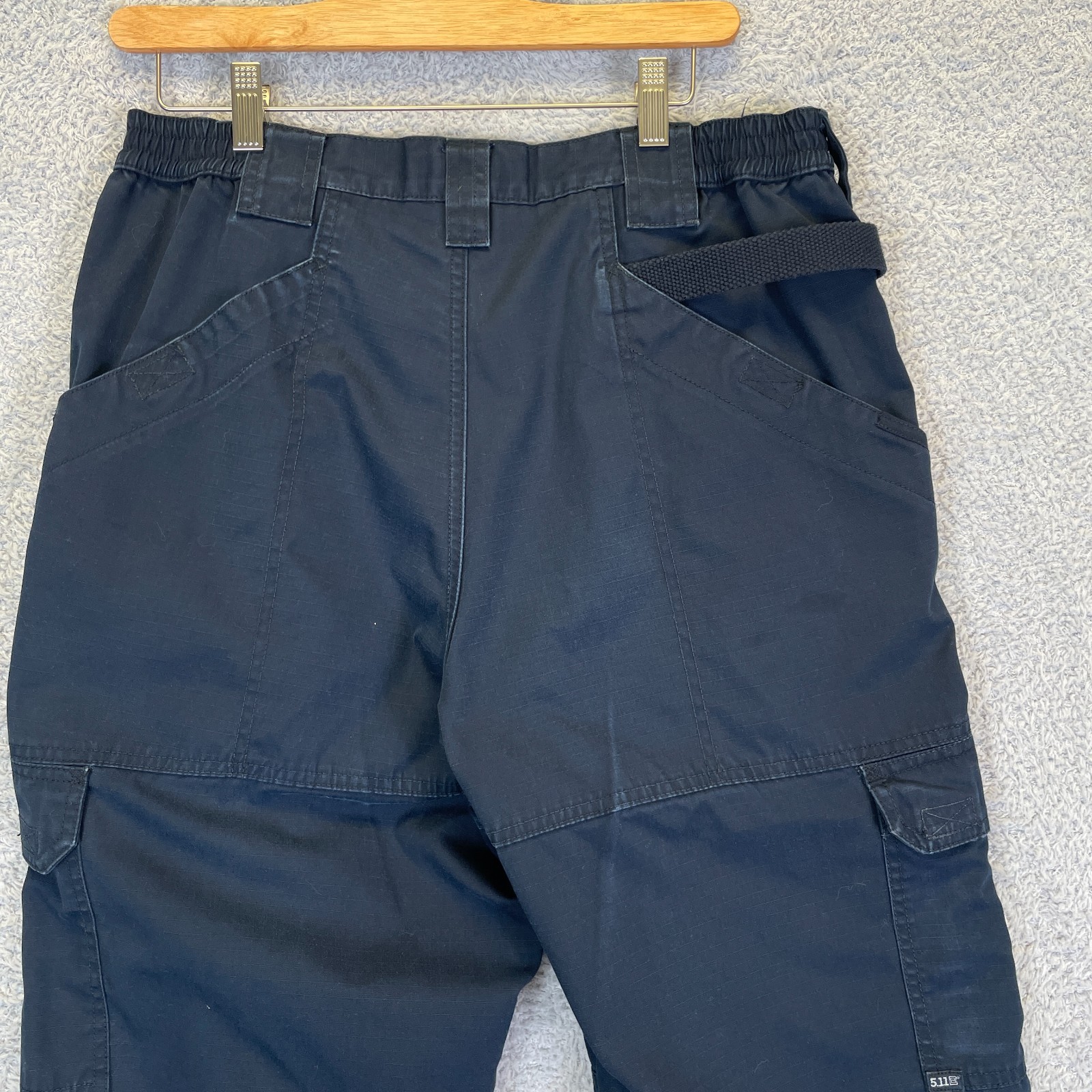 5.11 Tactical Taclite Pro Ripstop Regular Fit Pants 34×32 Navy Blue Workwear