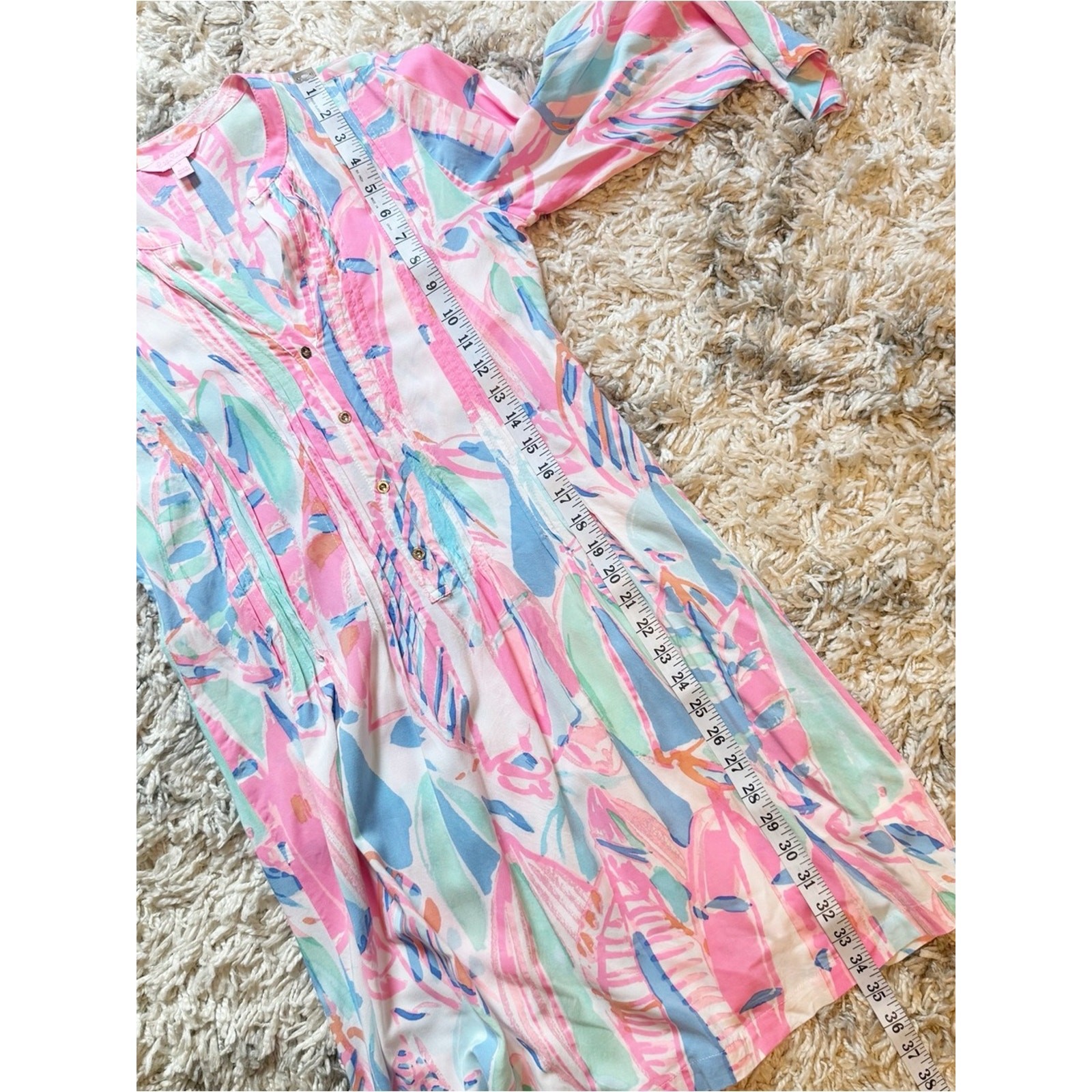 Lilly Pulitzer | Sarasota Tunic Dress in the “Out to Sea” print size small