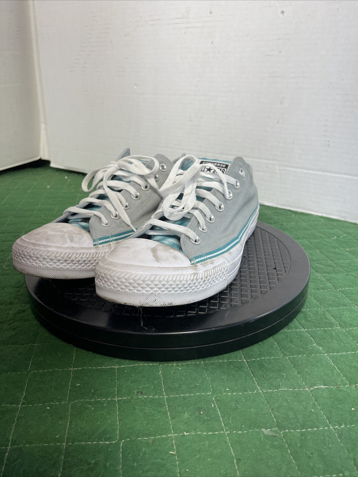 Chuck Taylor All Star Low Summer Daze Ash Stone Blue Size 11.5