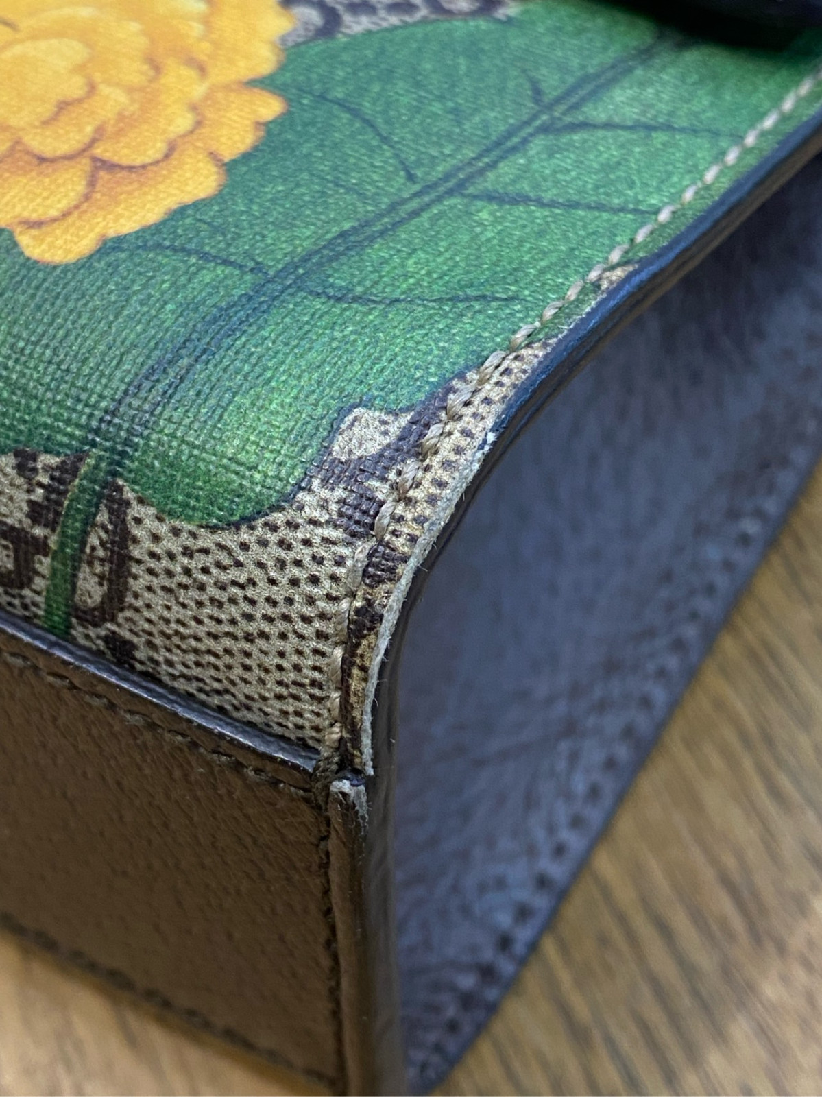 Authentic Gucci Padlock Floral Limited Edition Coated Canvas Crossbody Bag eBay