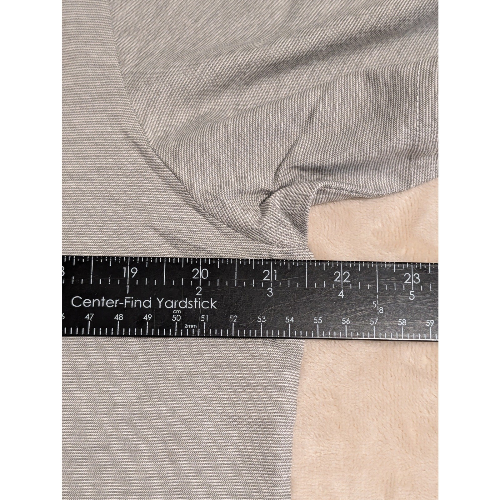 Criquet Men’s Players Polo Shirt Gray Heathered Medium Organic Cotton Golf NWT