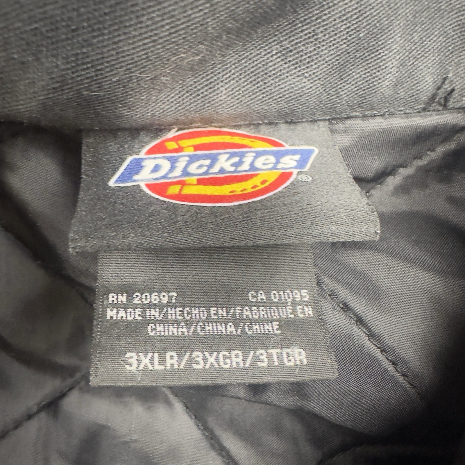 Dickies Eisenhower Jacket Black Men’s 3XL Smokies Garage Custom Devil