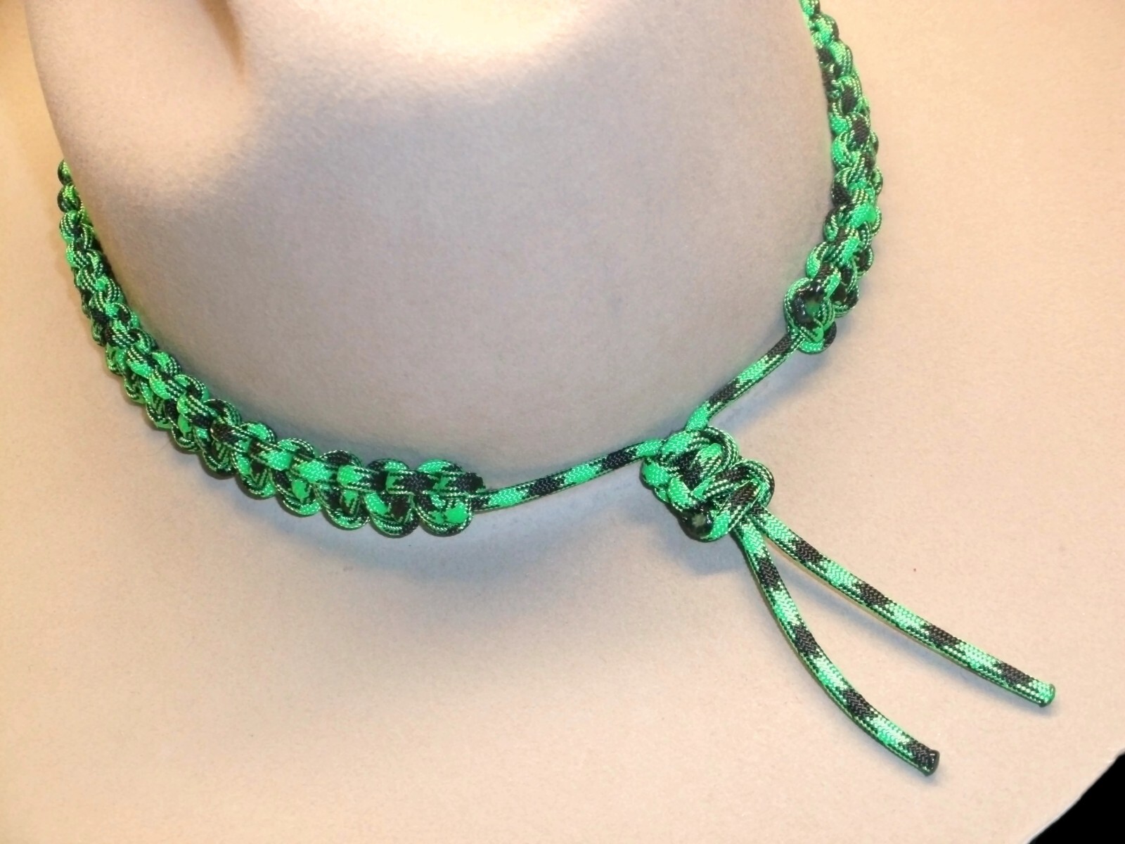 RedVex Cobra Paracord Hat Band – Cowboy Hat Band – Choose your color