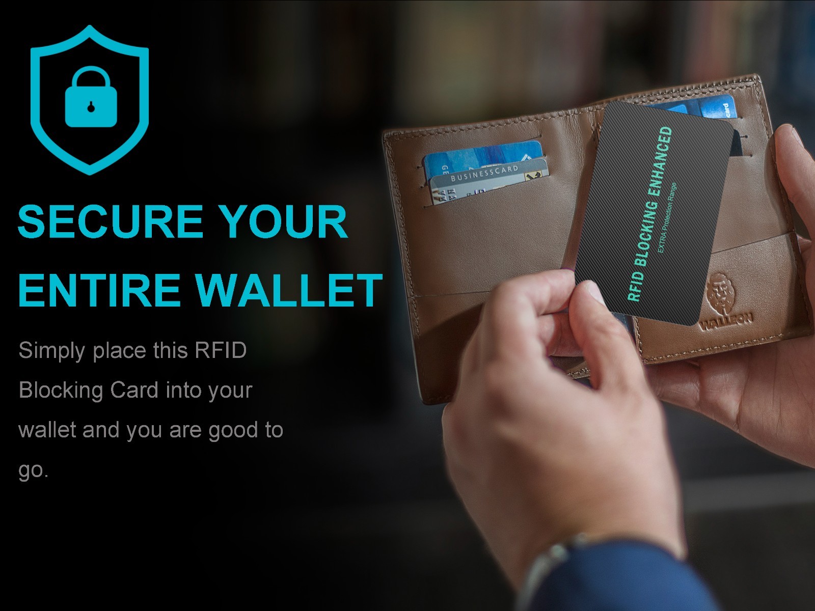 5/10/100 PACK RFID Blocking Card Contactless NFC Credit Card ID Protection Gift