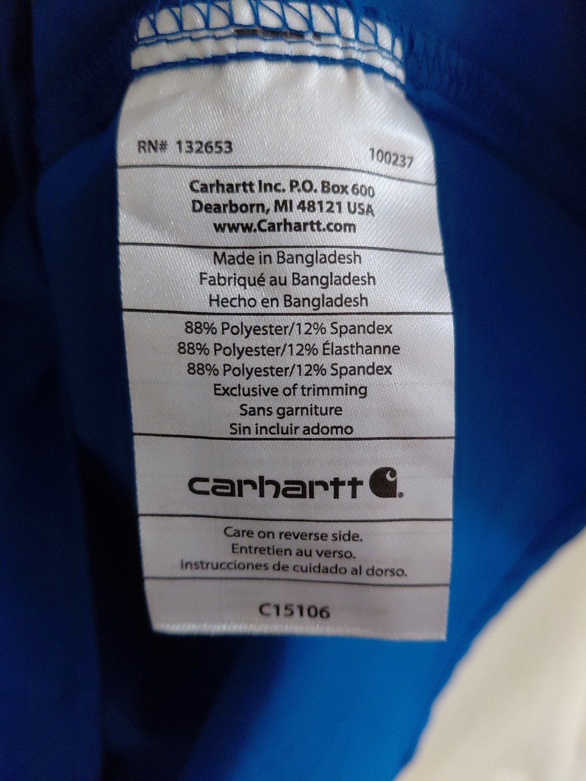 Carharrt Mens Scrub Force Modern 2XL Regular Twill Model MT5106 New With Tags