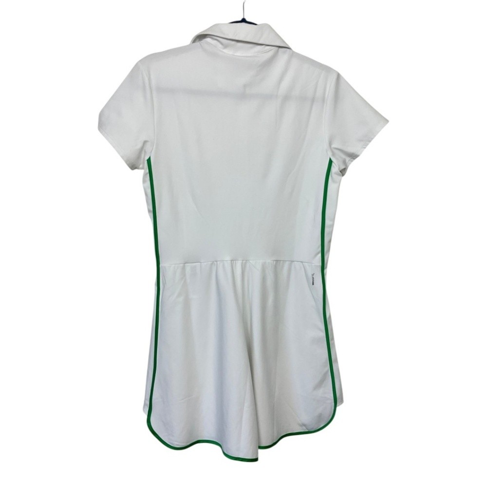 Adidas Pro One Piece Zip Shorts Romper‎ Jumpsuit Tennis Pickleball White M NWT