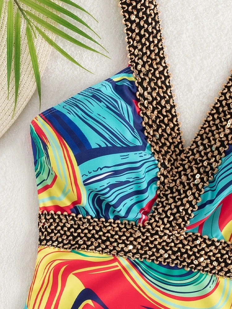 One Piece Swimming Costume Tummy Control Ruched Swimsuit Size 6,8,10,12,14,16+