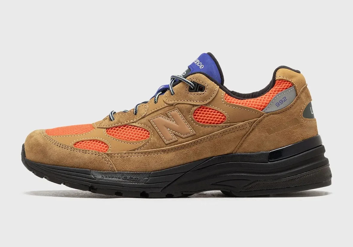 New Balance 992 X Baklava Action Bronson MiUSA “Tiger Eye” Size U992AB1
