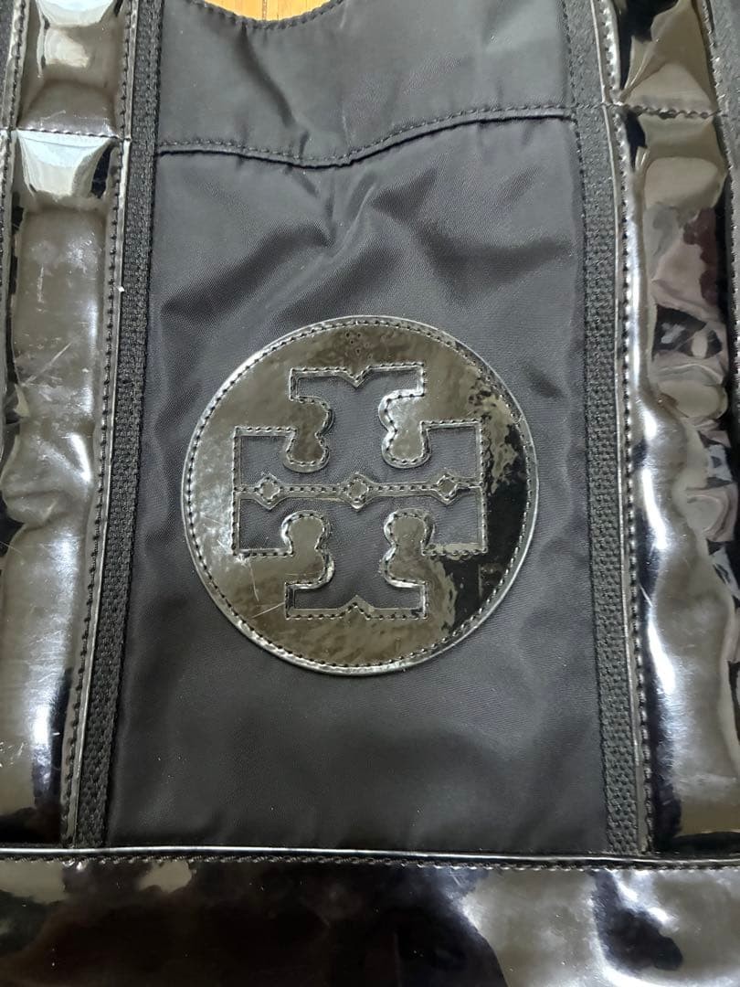 TORY BURCH Tory Burch Ella Tote Bag Nylon Black