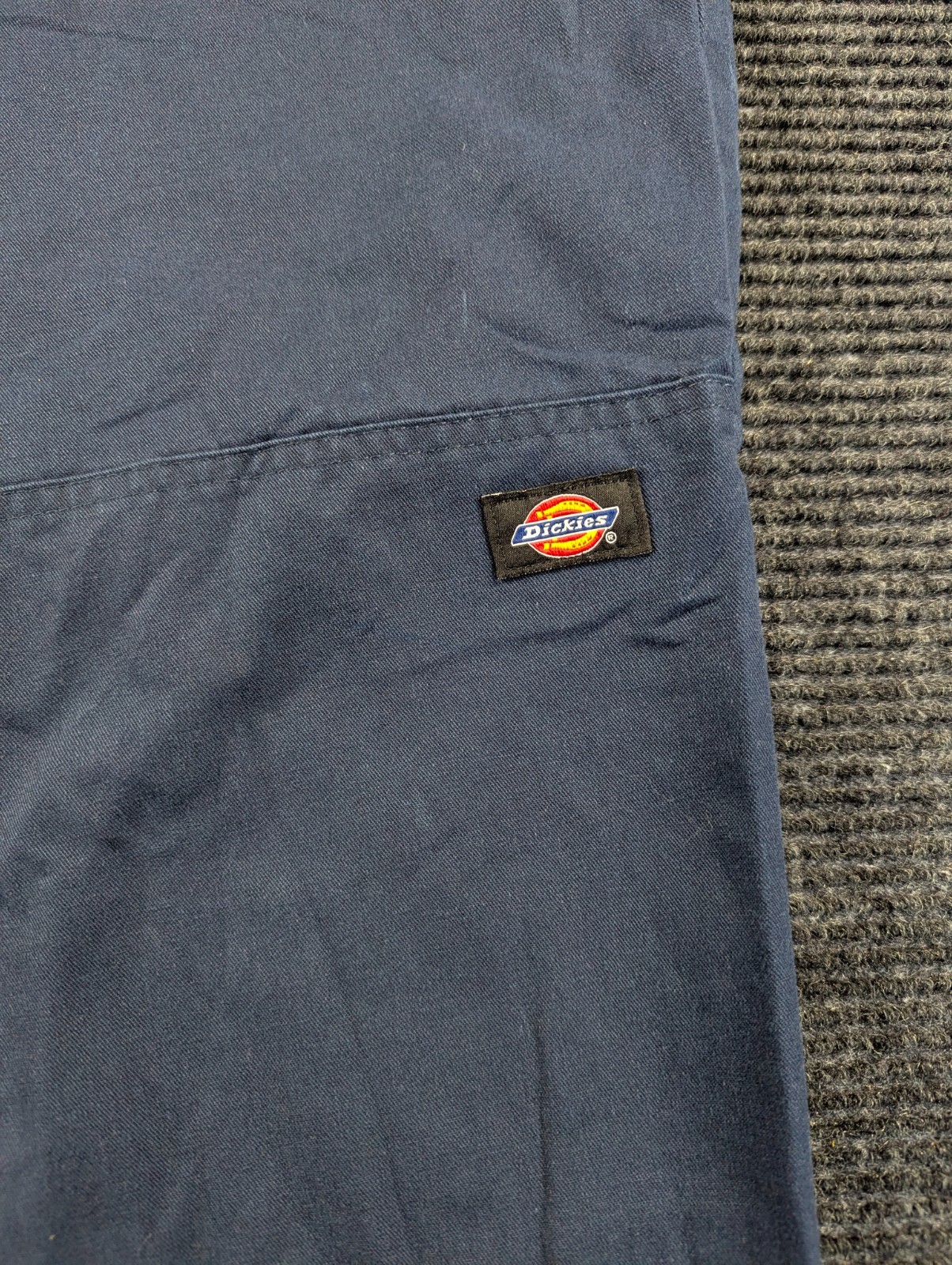 Dickies Double Knee Work Pants Mens 38×30 Blue Regular Fit High Rise Workwear
