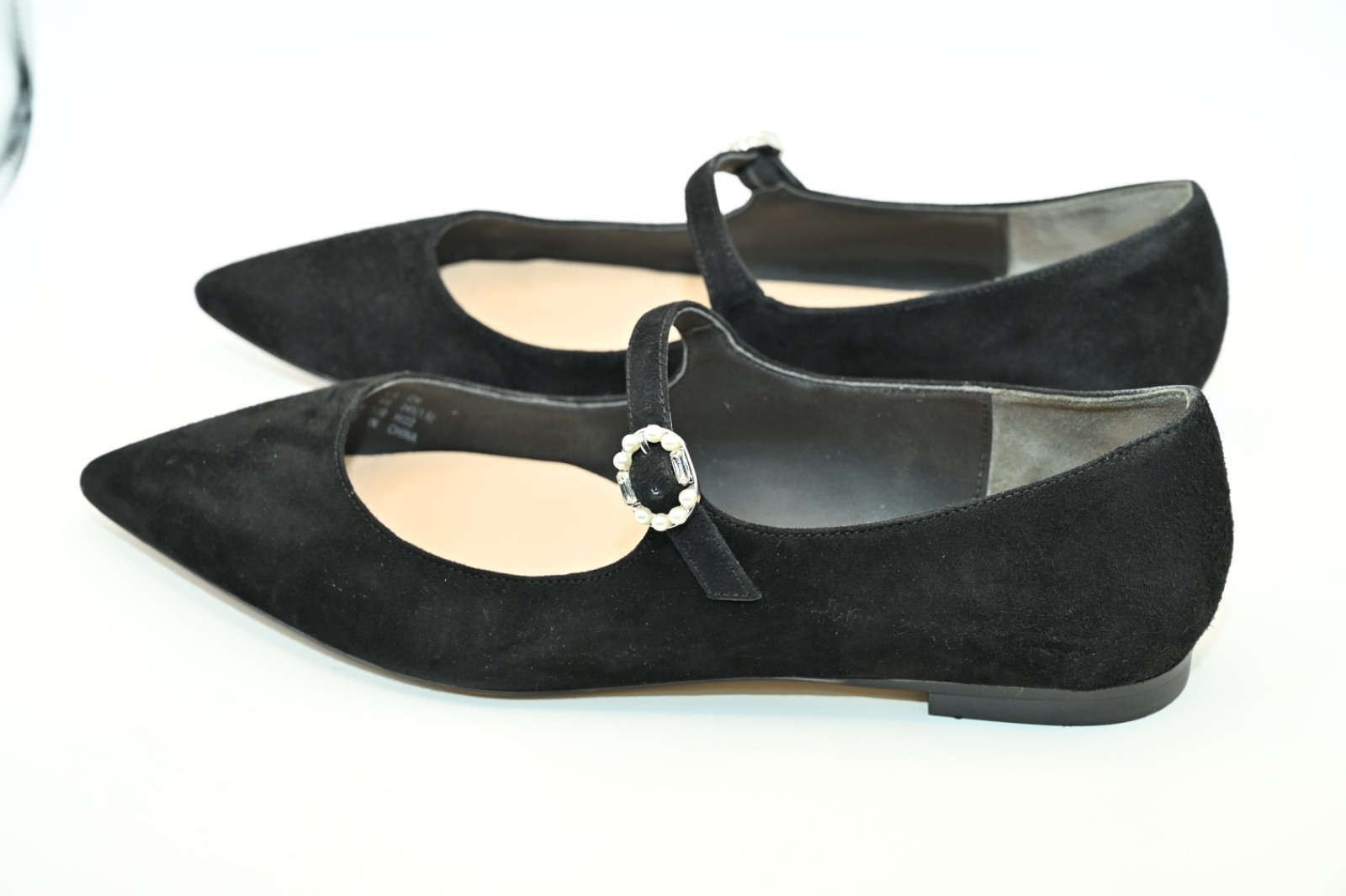 Stuart Weitzman Suede Flat, Gently used. Good Condition