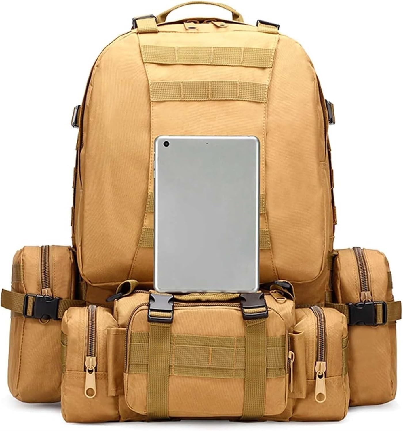 75L Military Tactical Backpack Large Army 3 Day Assault Pack Molle Bag Rucksack