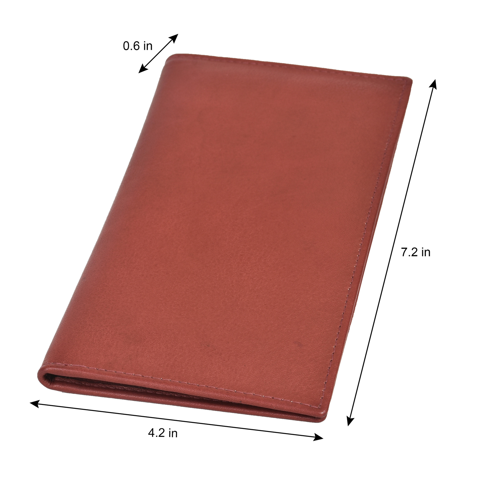 Leatherboss Genuine Leather Credit Card Holder Wallet 19 Card Slots + 1ID Window