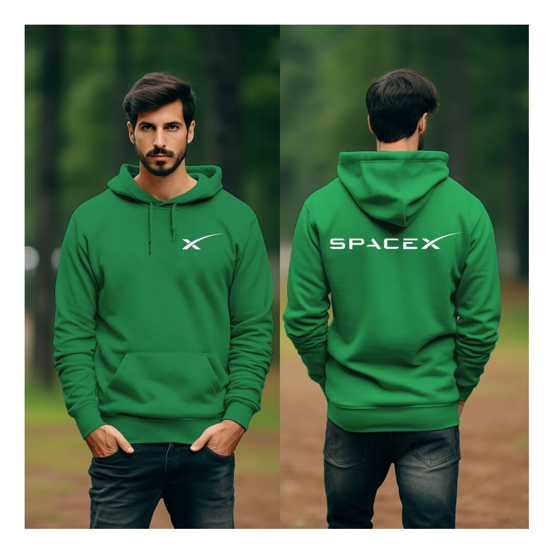 Tesla Motor Elon Musk SpaceX Cyber Truck Space X Gildan Hoodie Hooded Sweatshirt