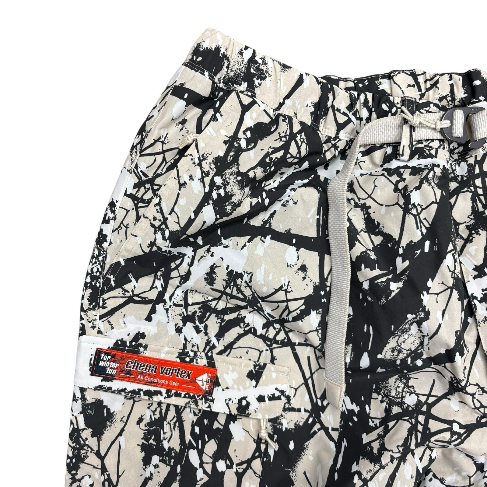 Nike ACG Chena Vortex Storm-Fit Camo White Winter Pants, Size L-Tall FV8840-104
