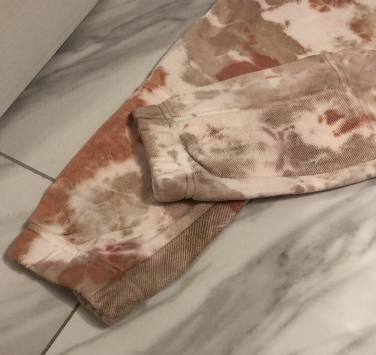 Nike Men’s Tie Dye Sweatpants (Pattern Varies) Pink Tan White $80 Small New