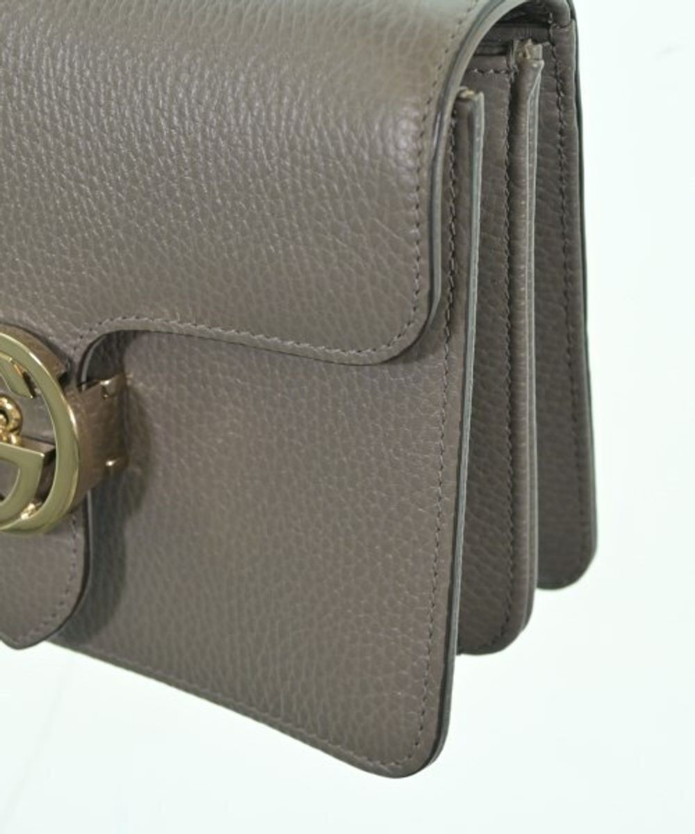 Guccigucci Shoulder Bag Grey – 4500426A0160 Pochette Gray One Size Used