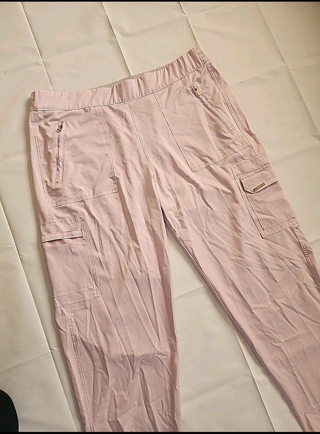 XL Lauderdale By UA Women’s 6-Pocket Jogger STRETCH Scrub Pants Lavender