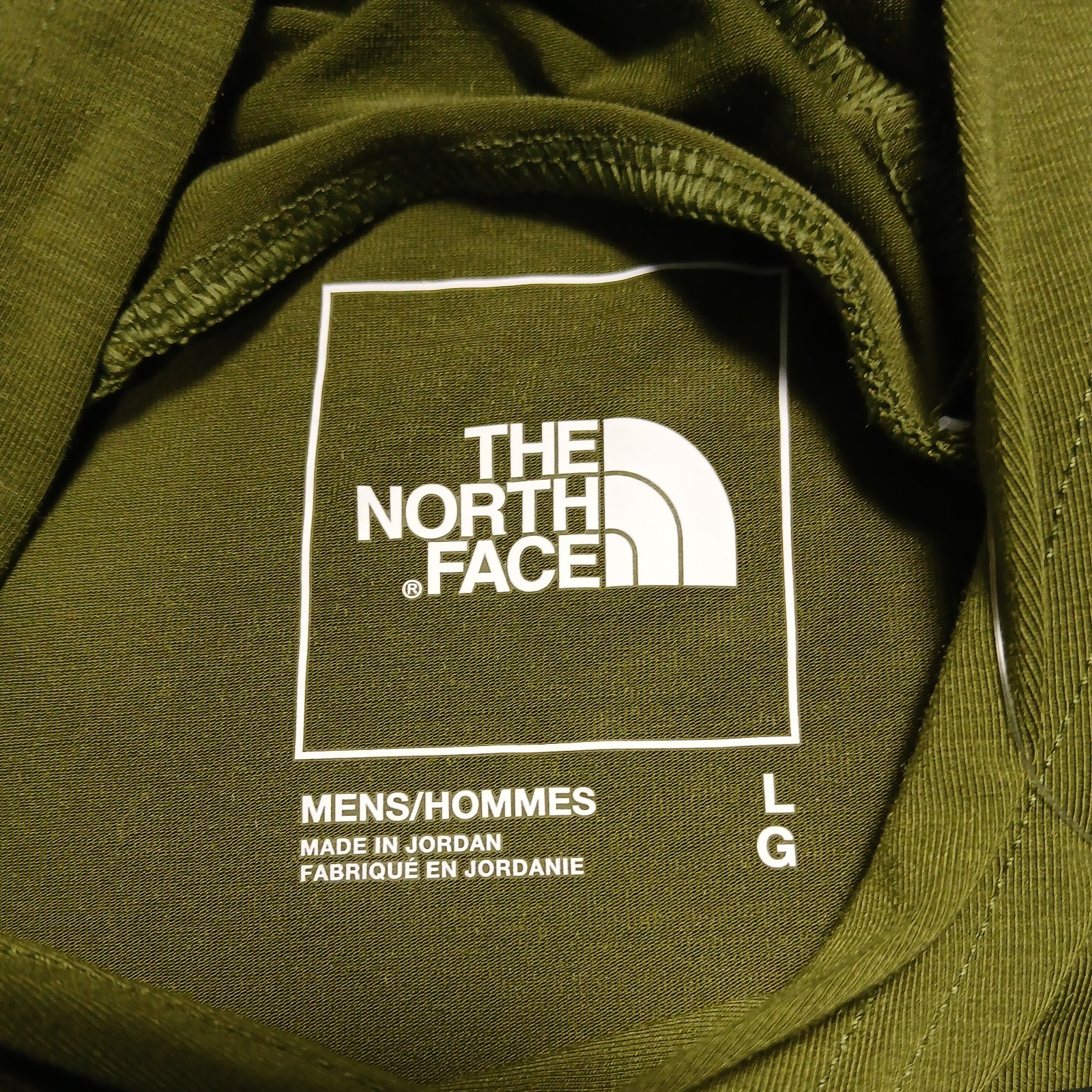 The North Face Adventure Sun Hoodie Mens NWTs Large Olive Flash Dry Thumbholes