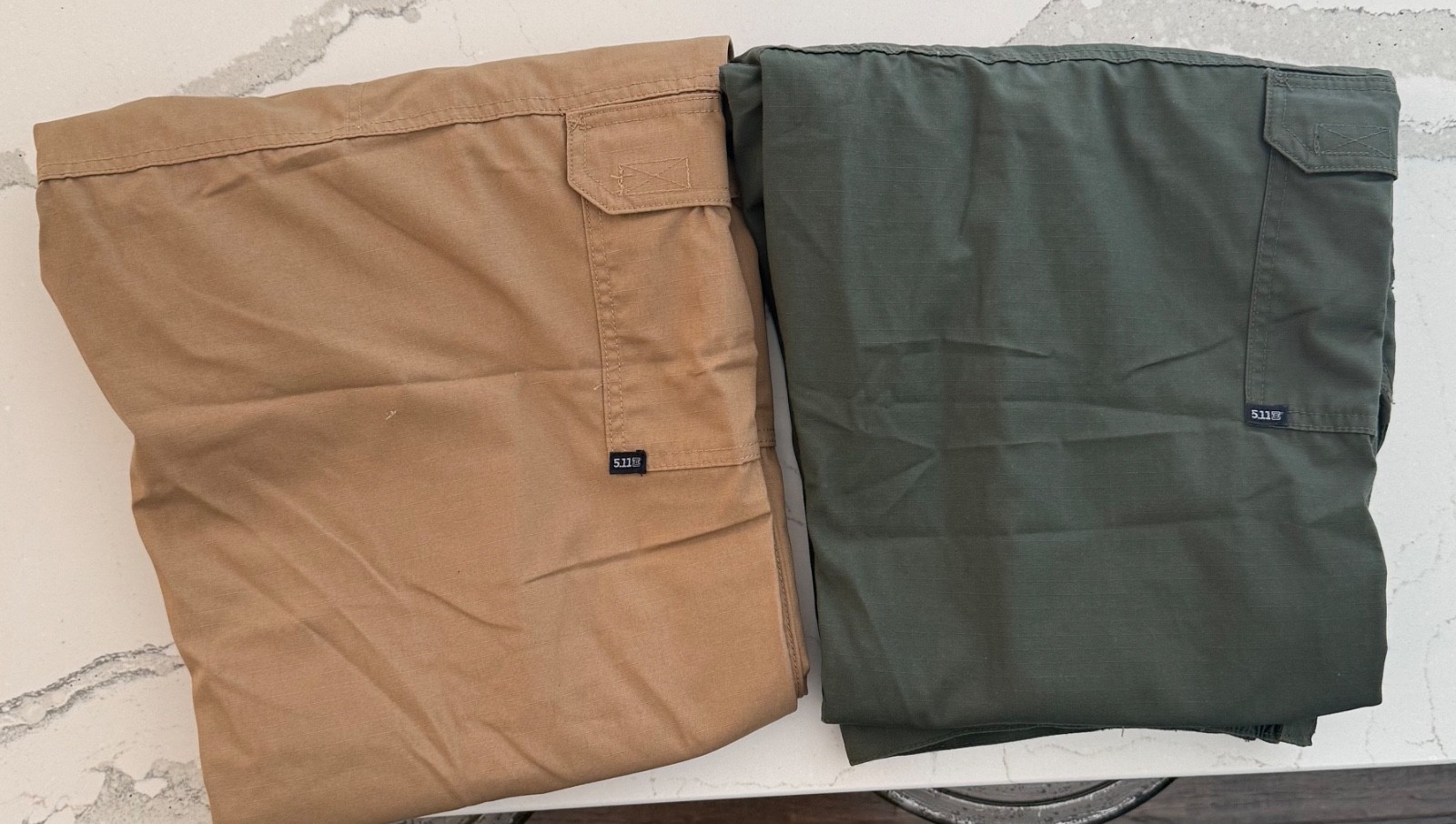 2 Pair! 5.11® Men’s Taclite® Pro Ripstop Cargo Pants: Coyote & TDU Green: 42×30